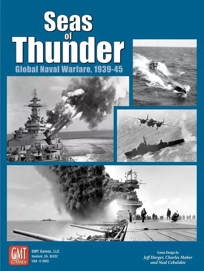 Seas of Thunder: Global Naval Warfare, 1939-45 Board Games GMT Games 