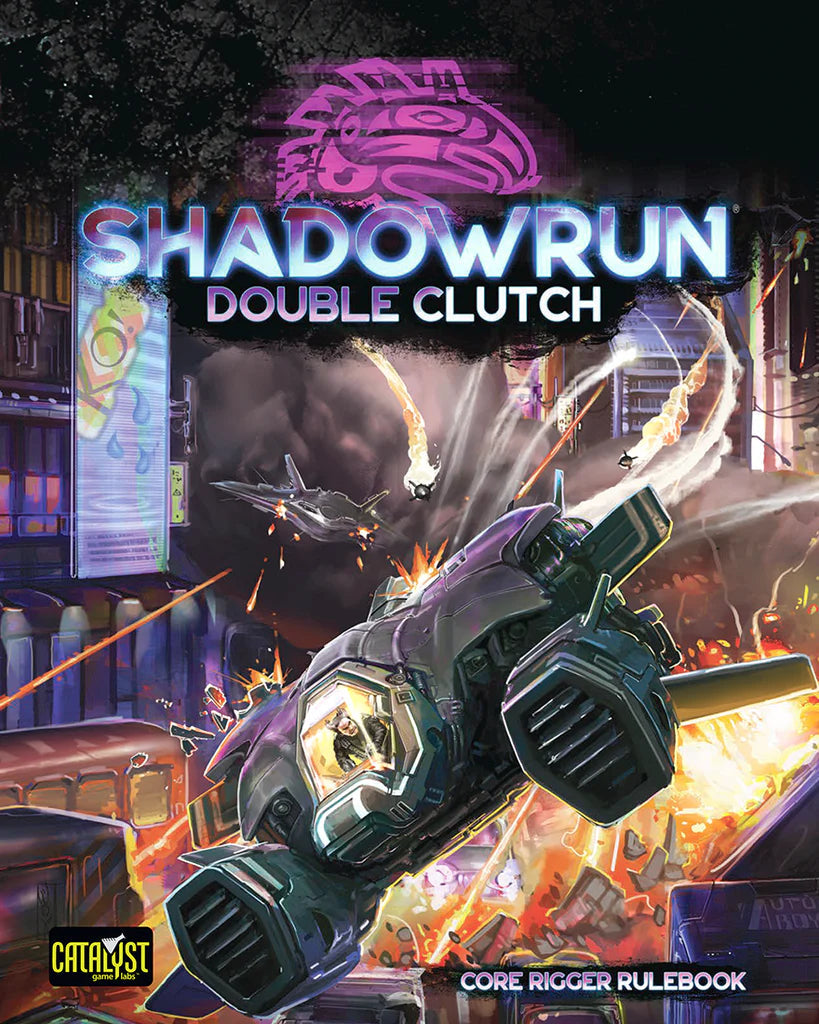 Shadowrun RPG: Double Clutch - Core Rigger Rulebook RPG CATALYST GAME LABS 