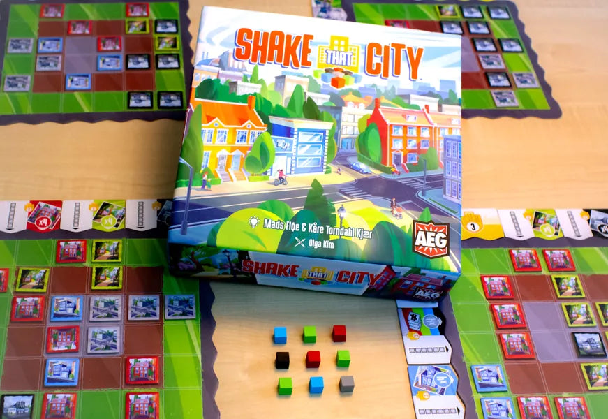 Shake That City Board Games AEG 