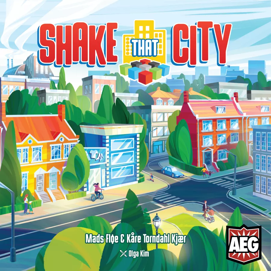 Shake That City Board Games AEG 