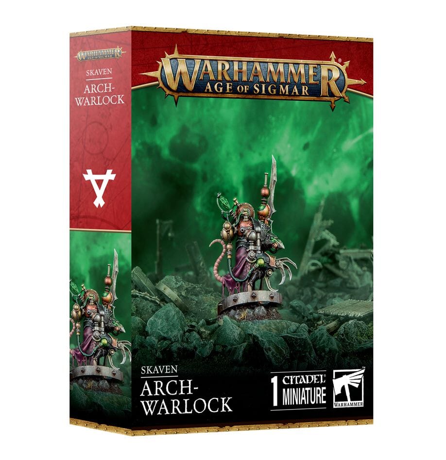 Skaven: Arch-Warlock Miniatures Games Workshop 