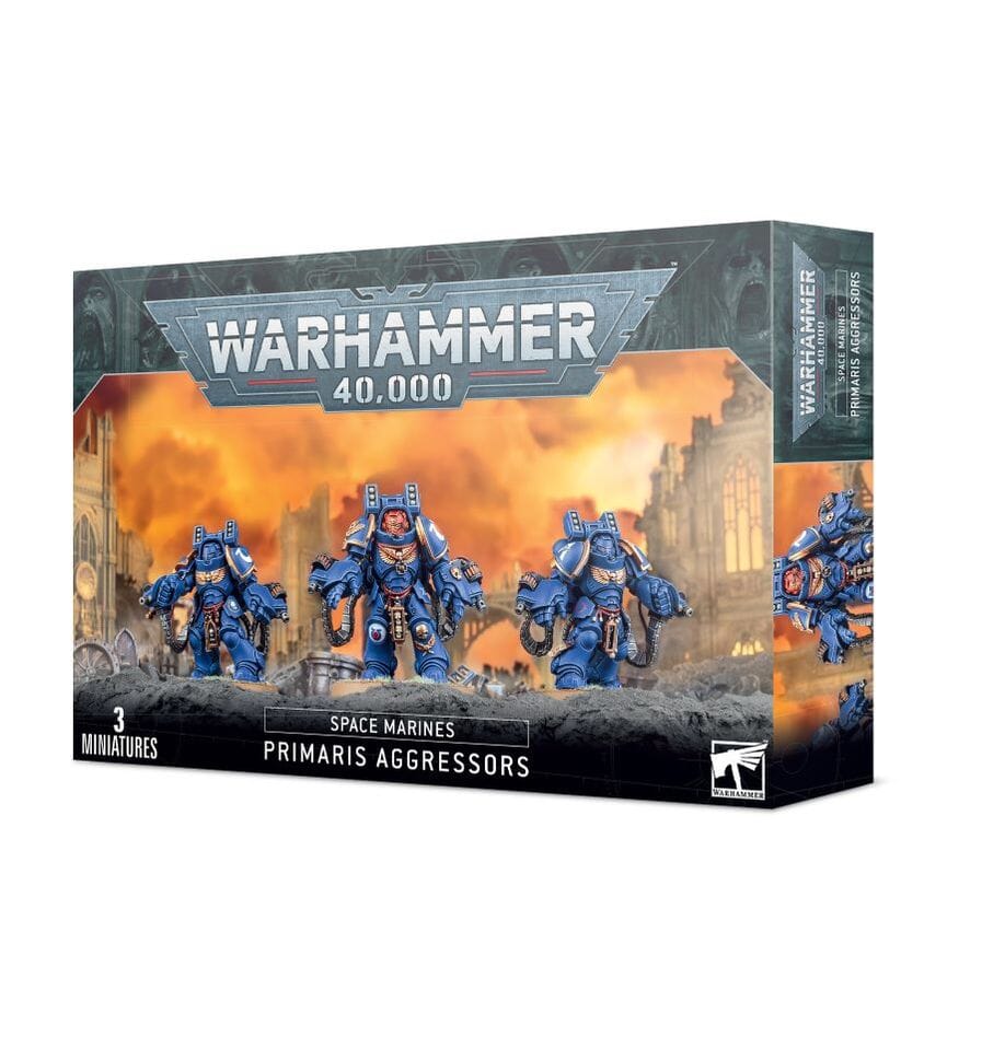 Space Marines Primaris Aggressors Miniatures Games Workshop 