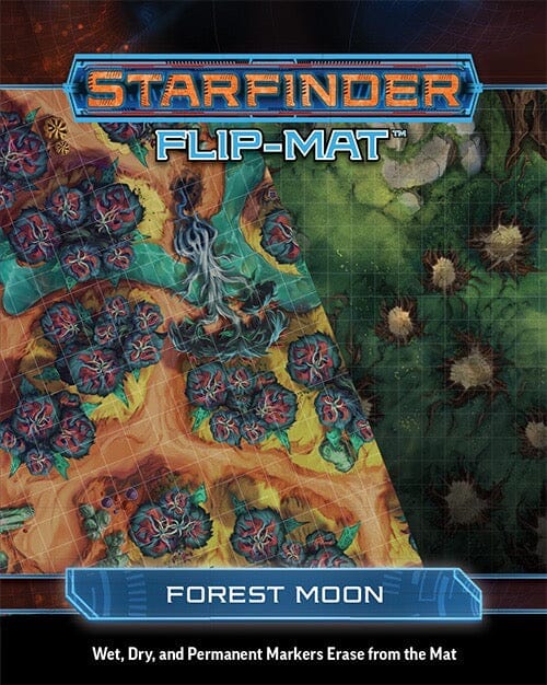 Starfinder Flip-Mat: Forest Moon RPG Paizo 