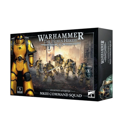 The Horus Heresy: Legiones Astartes - MKIII Command Squad Miniatures Games Workshop 