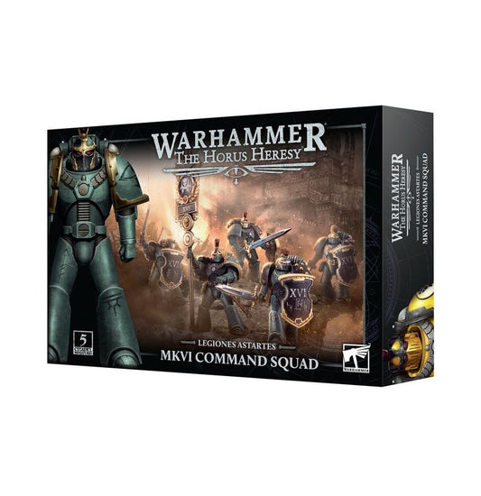 The Horus Heresy: Legiones Astartes - MKVI Command Squad Miniatures Games Workshop 