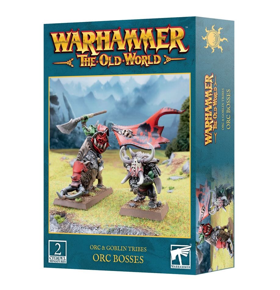 The Old World: Orc Bosses Miniatures Games Workshop 