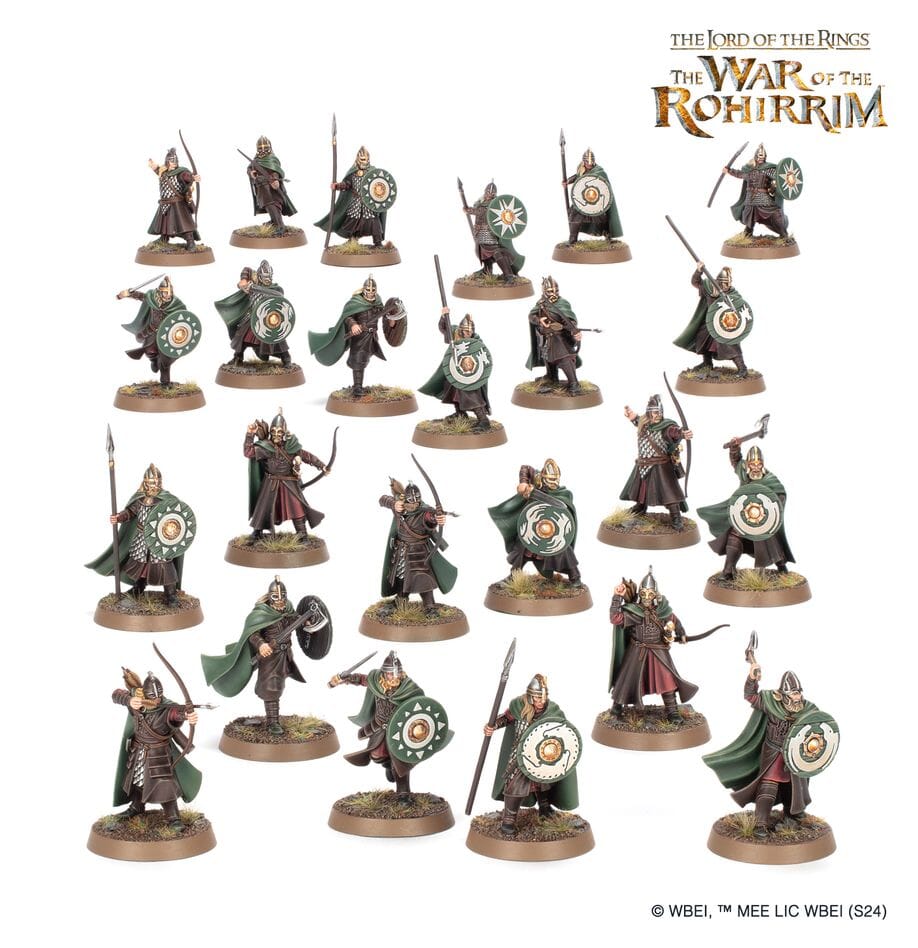 The War of the Rohirrim - Warriors of Rohan Miniatures Games Workshop 