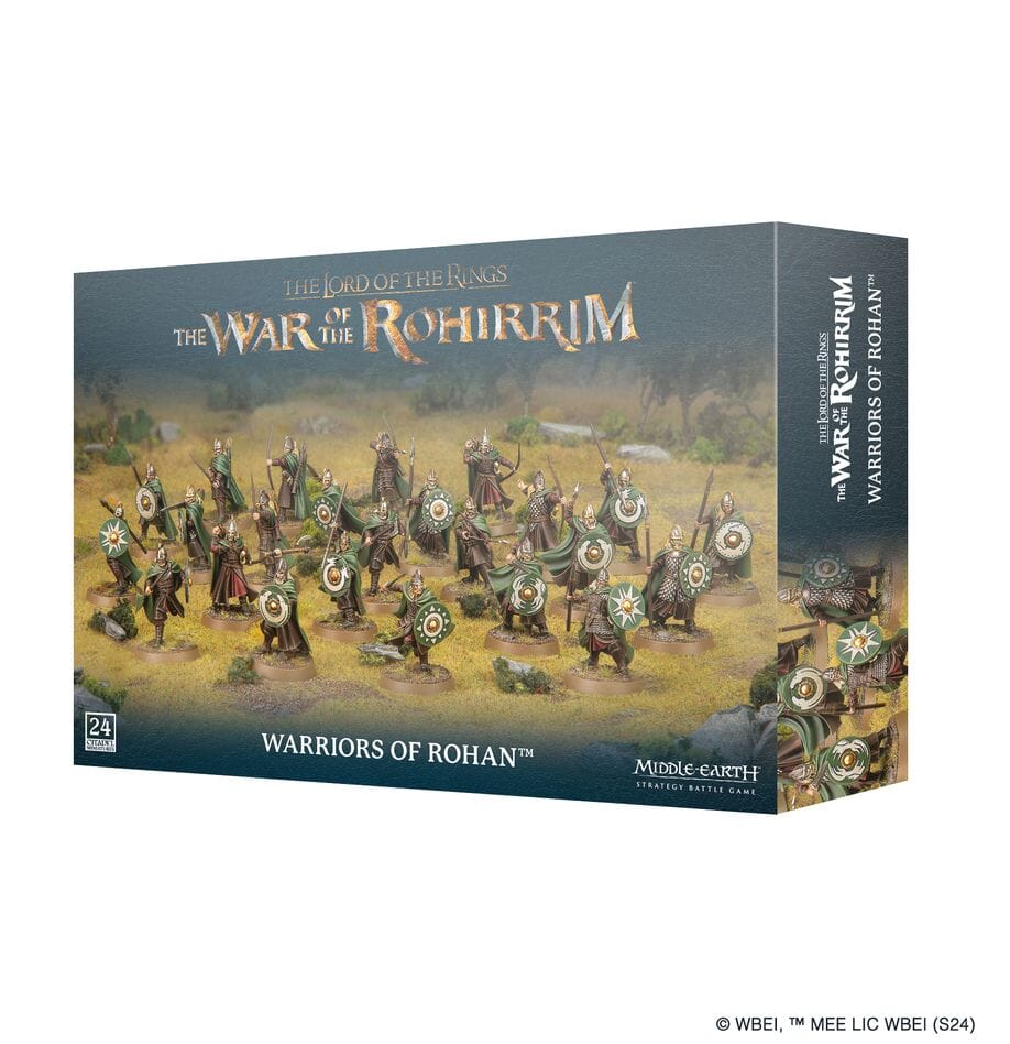 The War of the Rohirrim - Warriors of Rohan Miniatures Games Workshop 