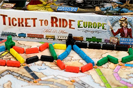 Ticket to Ride: Europe Edition Board Games Days of Wonder 