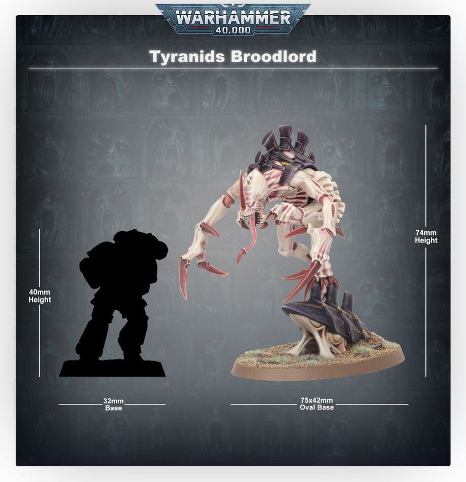 Tyranids: Broodlord Miniatures Games Workshop 