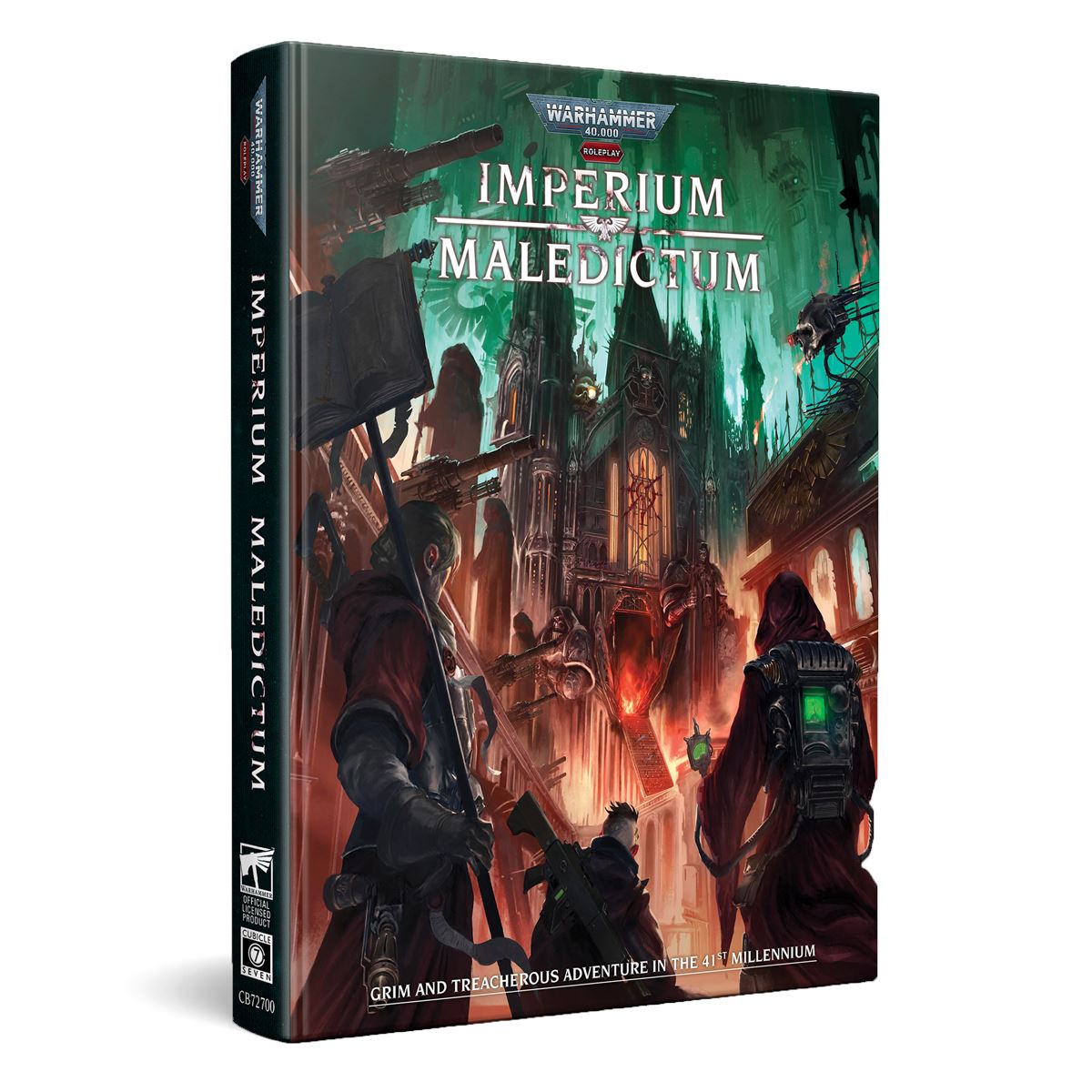 Warhammer 40,000 Roleplay: Imperium Maledictum Core Rulebook RPG Cubicle Seven Standard 