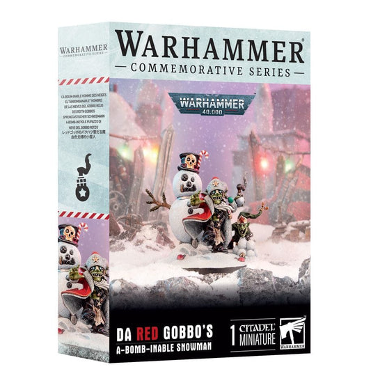 Warhammer 40k: Da Red Gobbo's A-Bomb-Inable Snowman Miniatures Games Workshop 