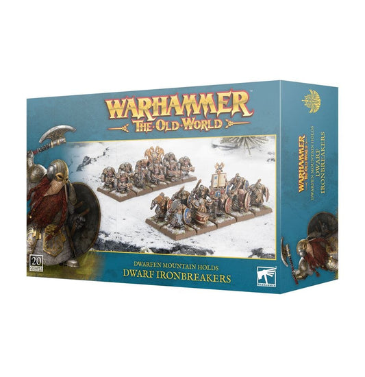 Warhammer the Old World: Dwarfen Mountain Holds - Dwarf Ironbreakers Miniatures Games Workshop 