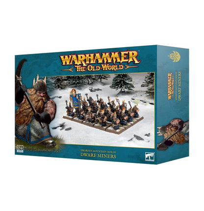 Warhammer the Old World: Dwarfen Mountain Holds - Dwarf Miners Miniatures Games Workshop 