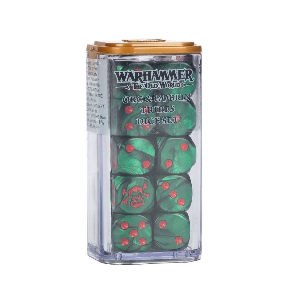 Warhammer the Old World: Orc and Goblin Tribes Dice Set Dice Games Workshop 