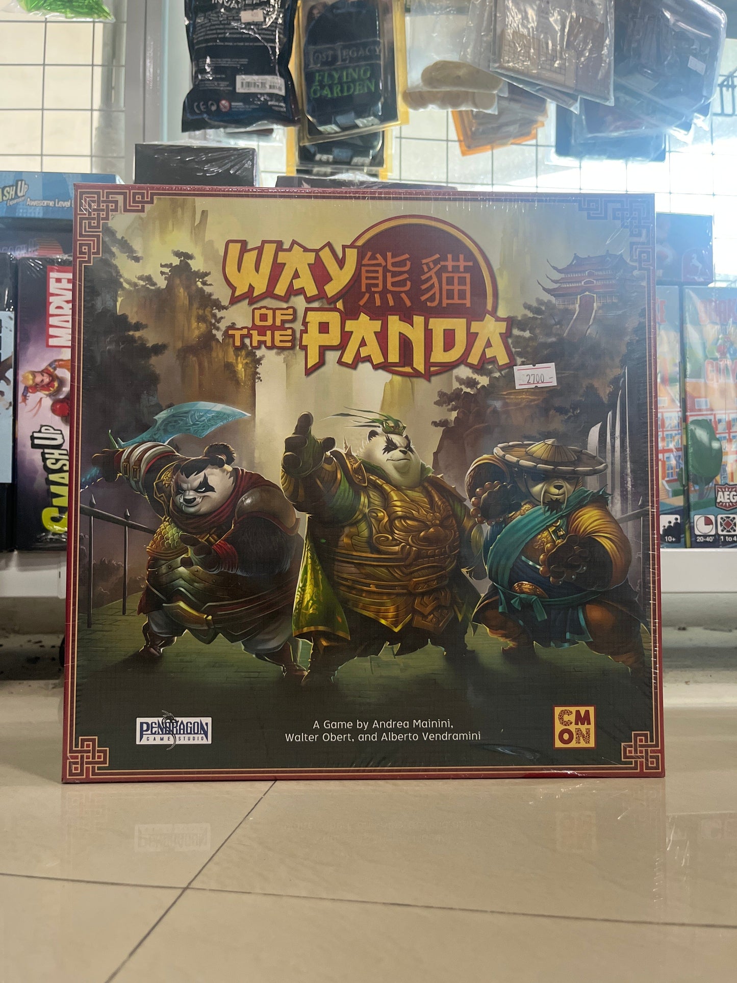 Way of the Panda Board Game CoolMiniOrNot 