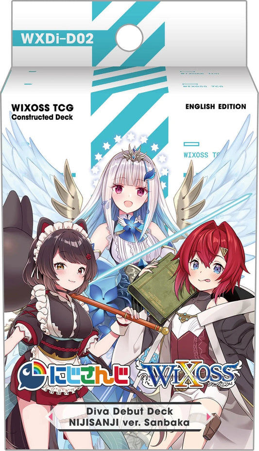 Wixoss TCG Starter Decks EN CCG Tomy Nijisanji Sanbaka 