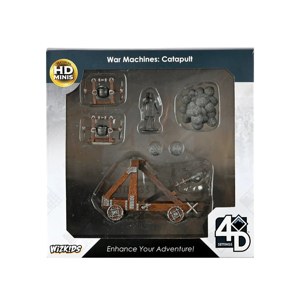 WizKids 4D War Machines: Catapult Miniatures Wizkids 