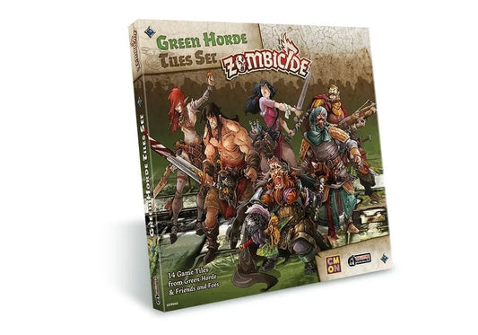 Zombicide: Green Horde Tiles Set Board Games CMON 