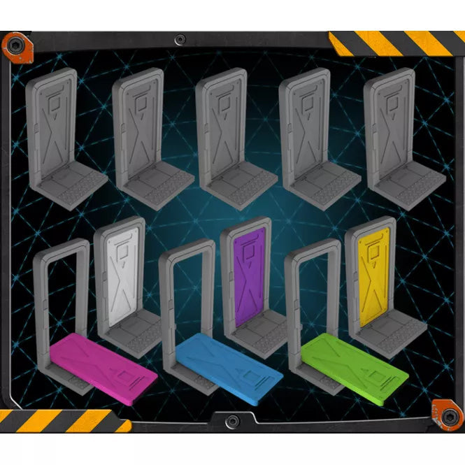 Zombicide Invader: 3D Doors Miniatures CoolMiniOrNot 