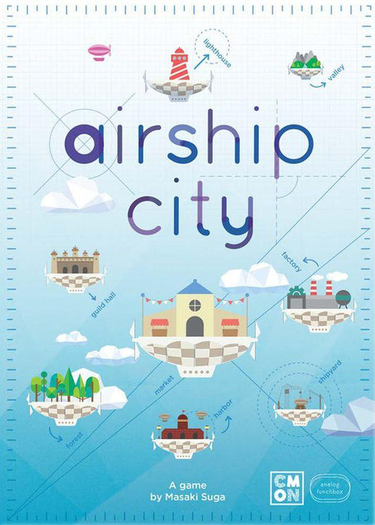 Airship City Board Game CoolMiniOrNot 