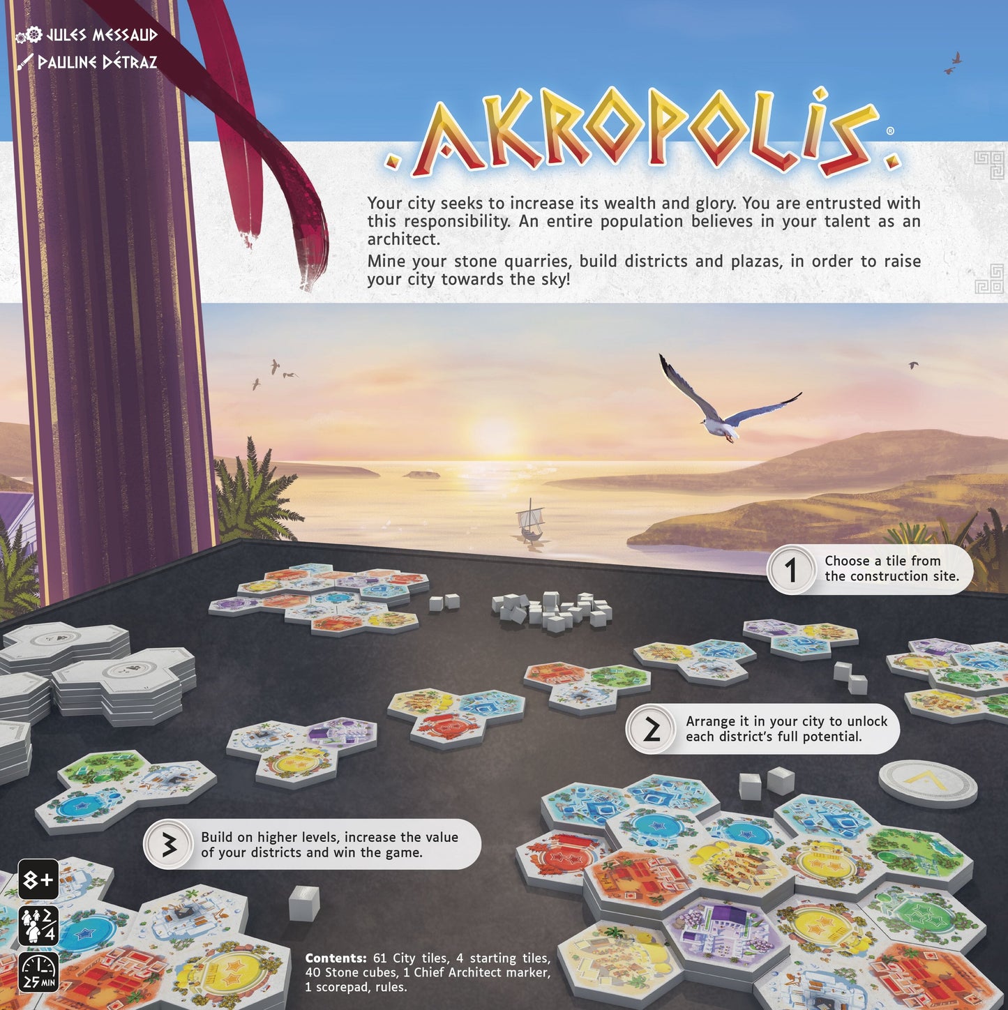 Akropolis Board Games GIGAMIC 