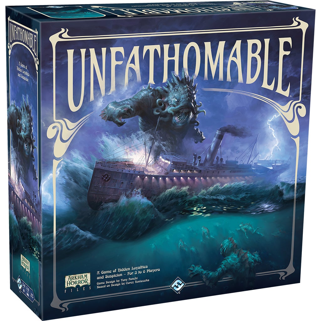 Arkham Horror Files: Unfathomable the Board Game Board Games FFG 