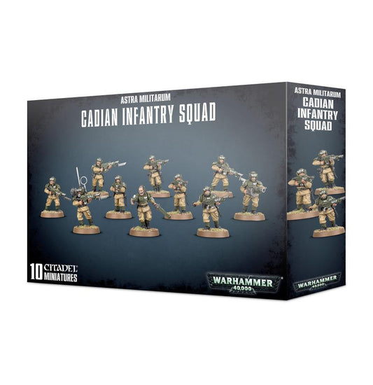 ASTRA MILITARUM CADIAN SHOCK TROOPS General Games Workshop 