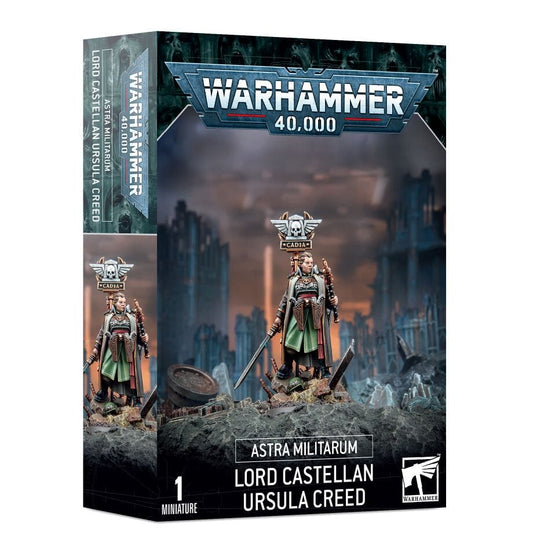 Astra Militarum Lord Castellan Ursula Creed Miniatures Games Workshop 