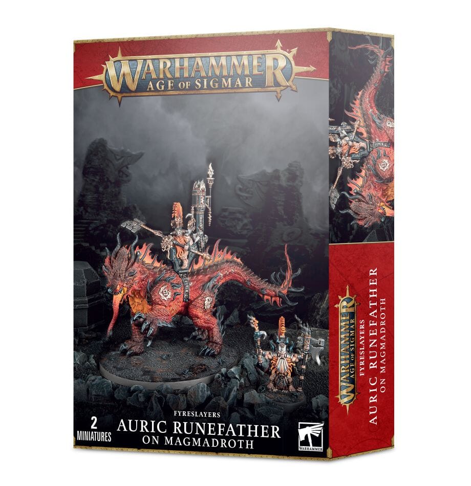 Auric Runefather on Magmadroth Miniatures Games Workshop 