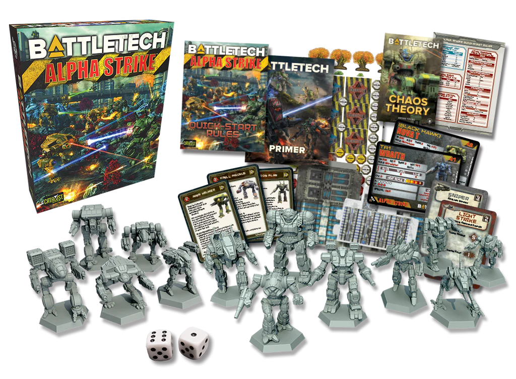 Battletech: Alpha Strike Box Set Miniatures Catalyst Game Labs 