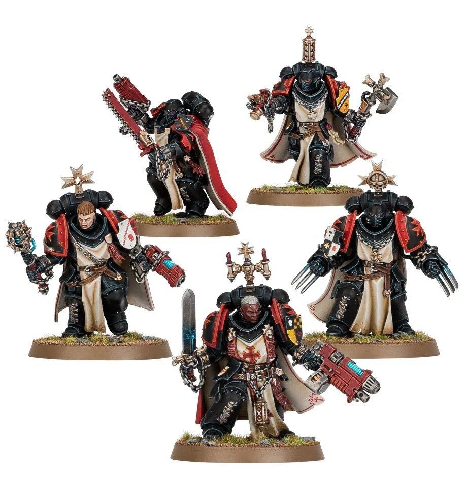 Black Templars Sword Brethren Miniatures Games Workshop 