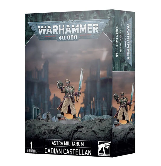 Cadian Castellan Miniatures Games Workshop 