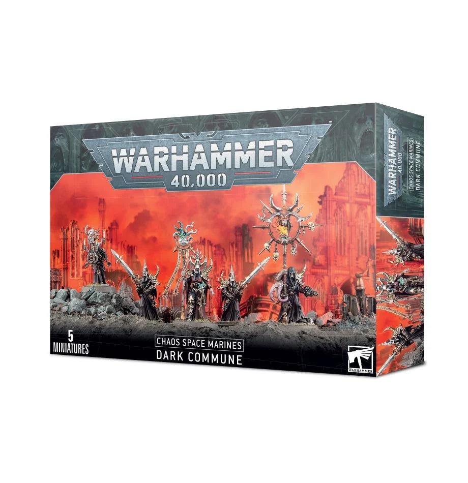 Chaos Space Marines Dark Commune Miniatures Games Workshop 