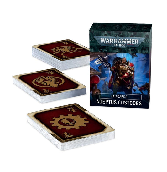 Datacards: Adeptus Custodes (9th Edition) Miniatures Games Workshop 