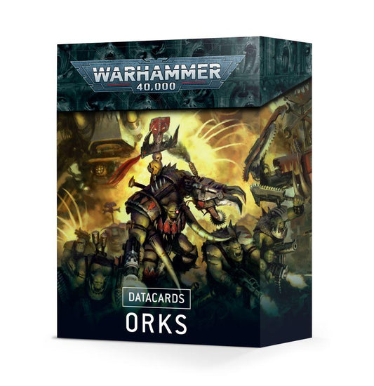 Datacards: Orks Miniatures Games Workshop 