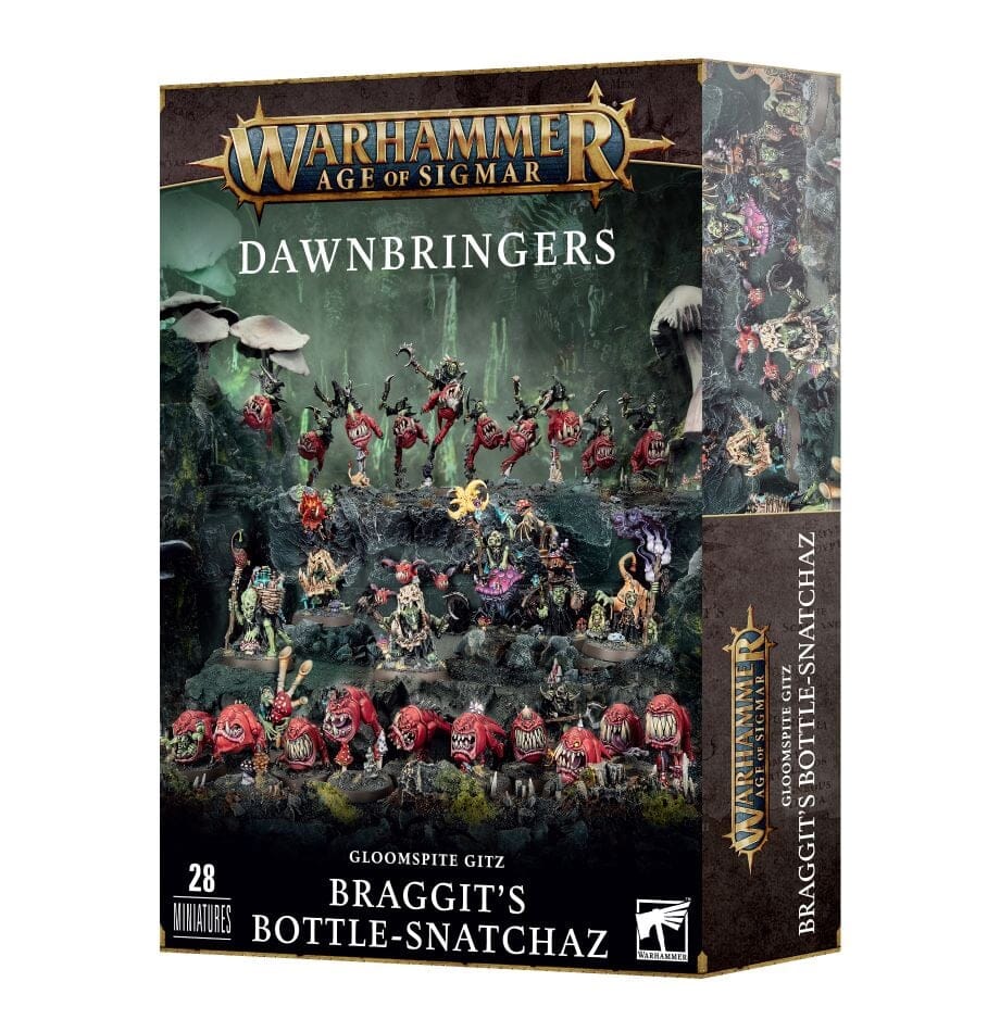 Dawnbringers: Gloomspite Gitz – Braggit's Bottle-snatchaz Miniatures Games Workshop 