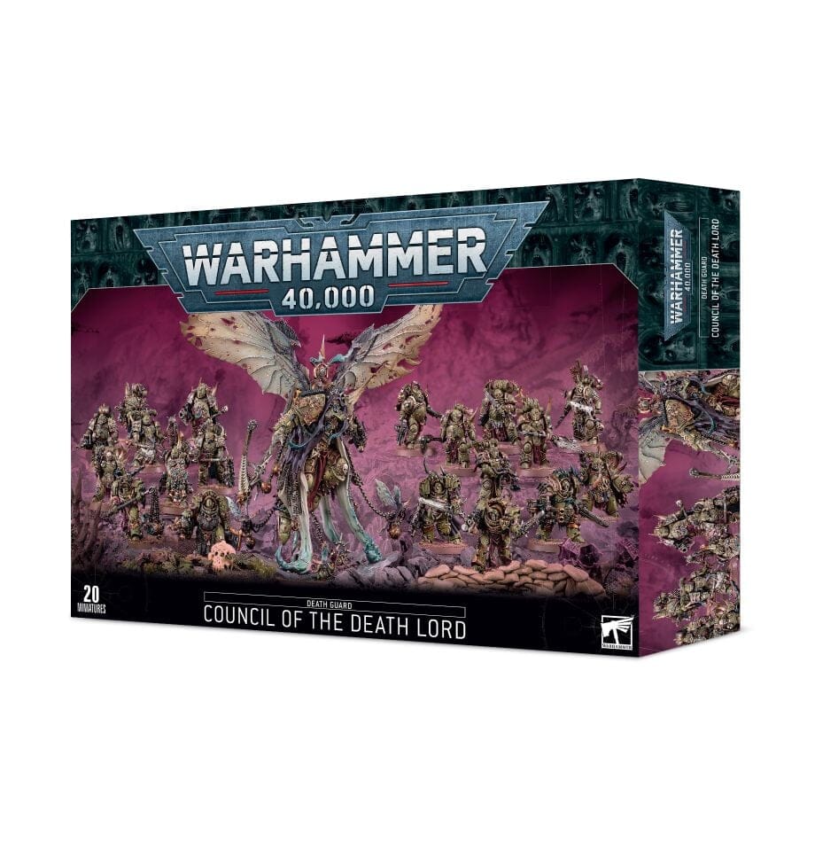 Death Guard – Council of The Death Lord Miniatures Games Workshop 