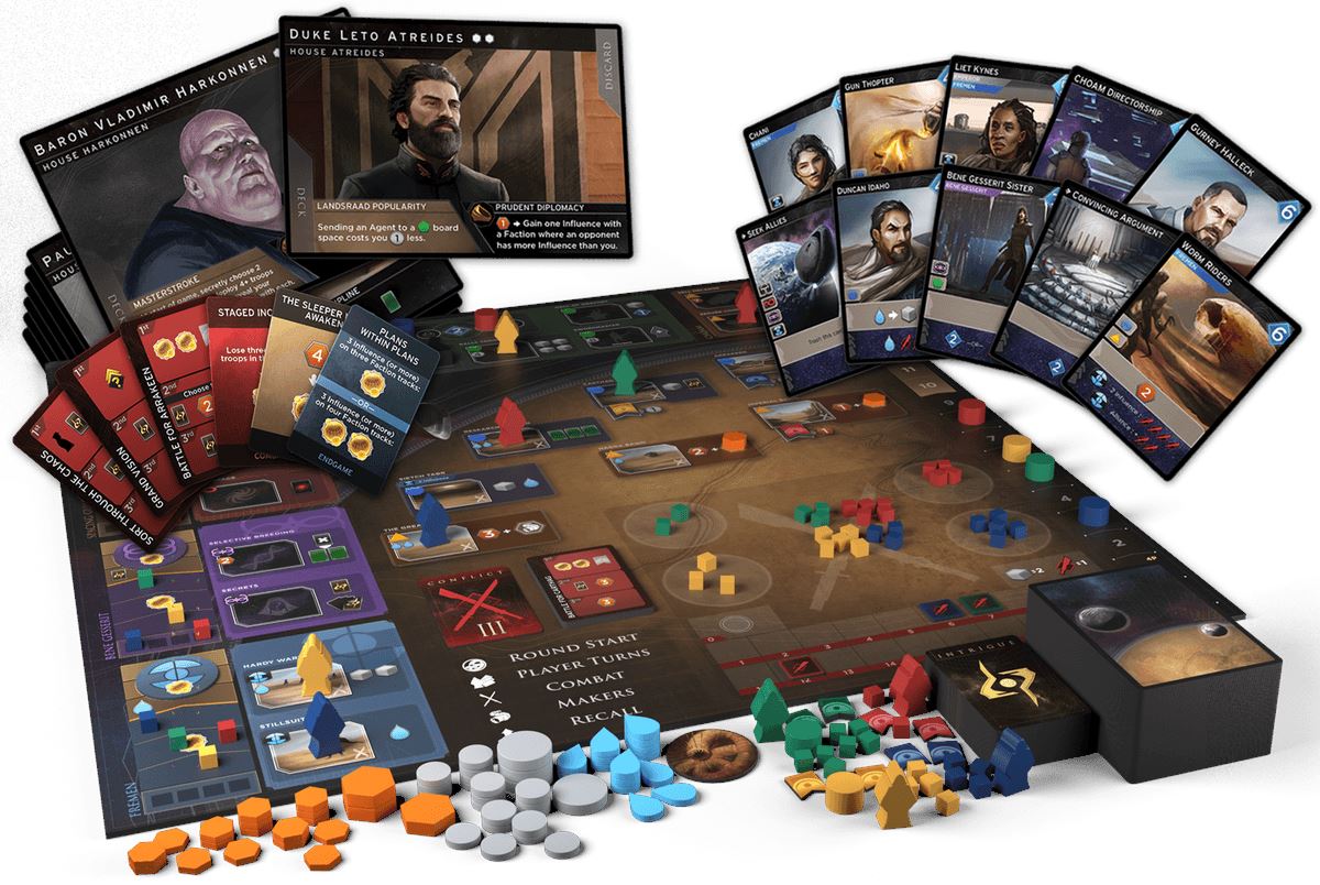 Dune Imperium the deck-building board game – Battlefield Bangkok