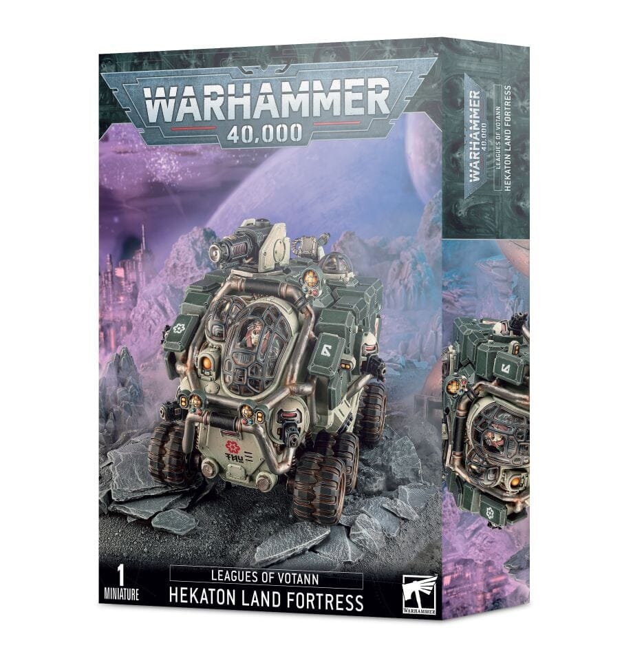 Hekaton Land Fortress Miniatures Games Workshop 