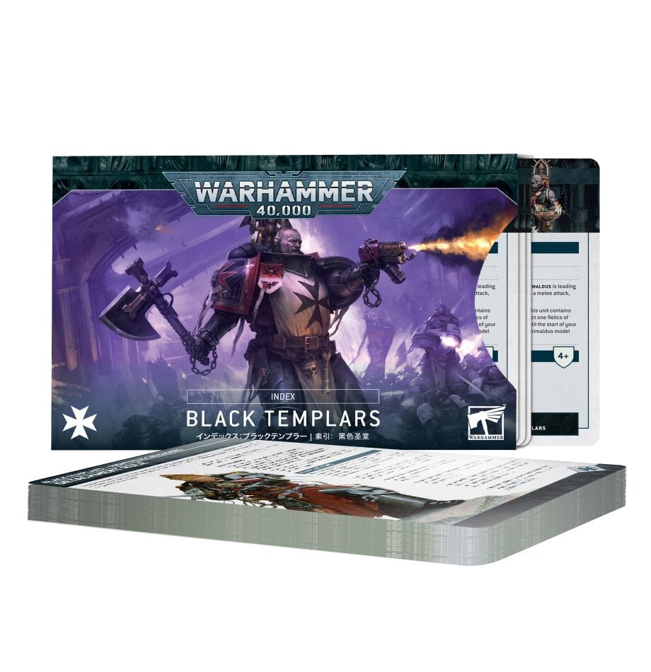 Index: Black Templars Rulebook Games Workshop 