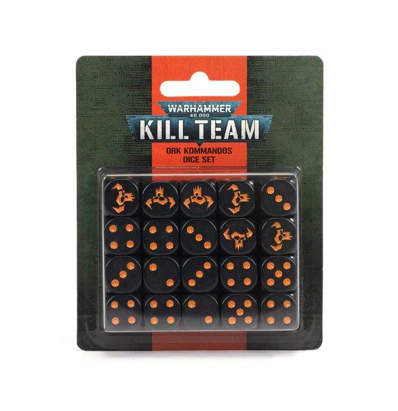 Kill Team: Ork Kommandos Dice Set Dice Games Workshop 