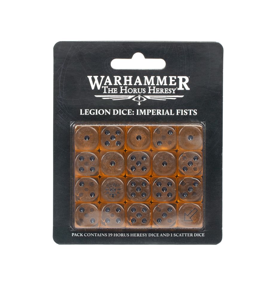 Legion Dice – Imperial Fists Dice Games Workshop 