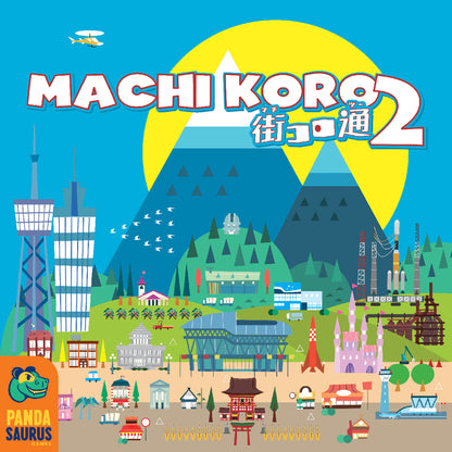 Machi Koro 2 Board Games PANDASAURUS GAMES 