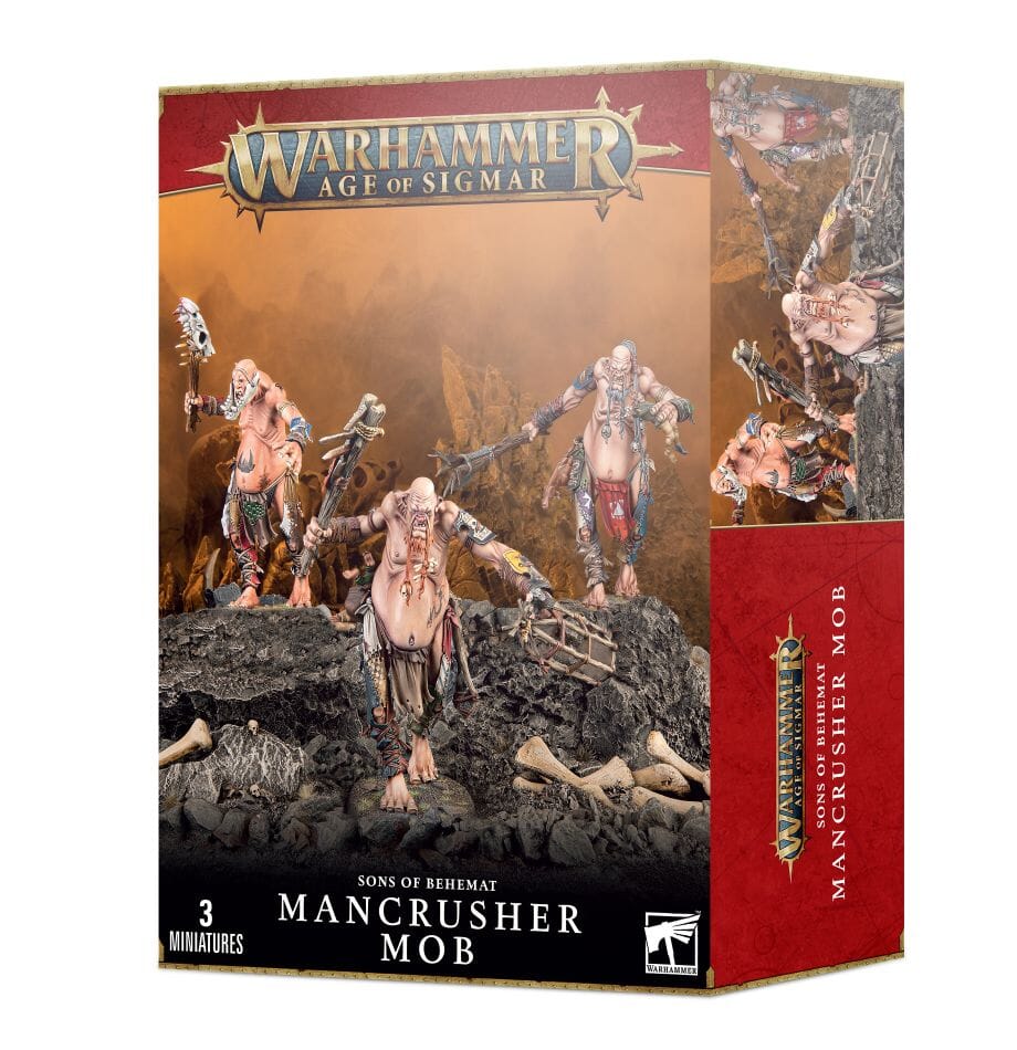 Mancrusher Mob Miniatures Games Workshop 