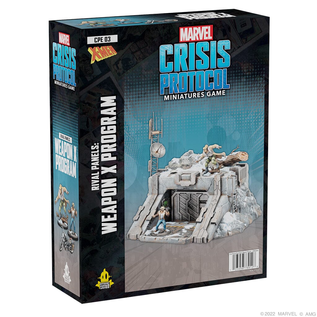 Marvel: Crisis Protocol: Rivals Panels - Weapon X Program Miniatures Atomic Mass 