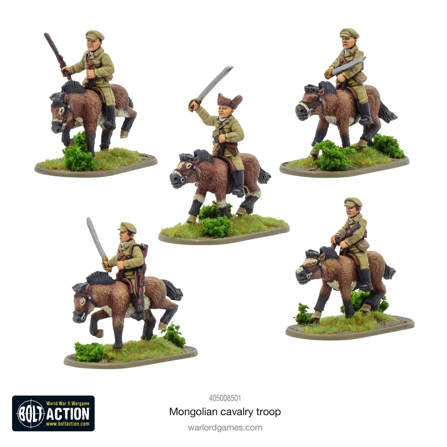 Mongolian Cavalry Troop Miniatures Warlord Games 