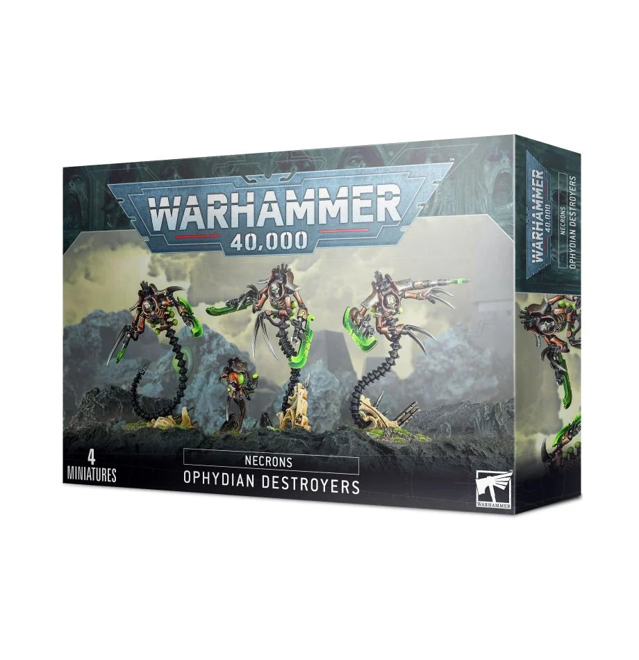 Necrons Ophydian Destroyers Miniatures Games Workshop 