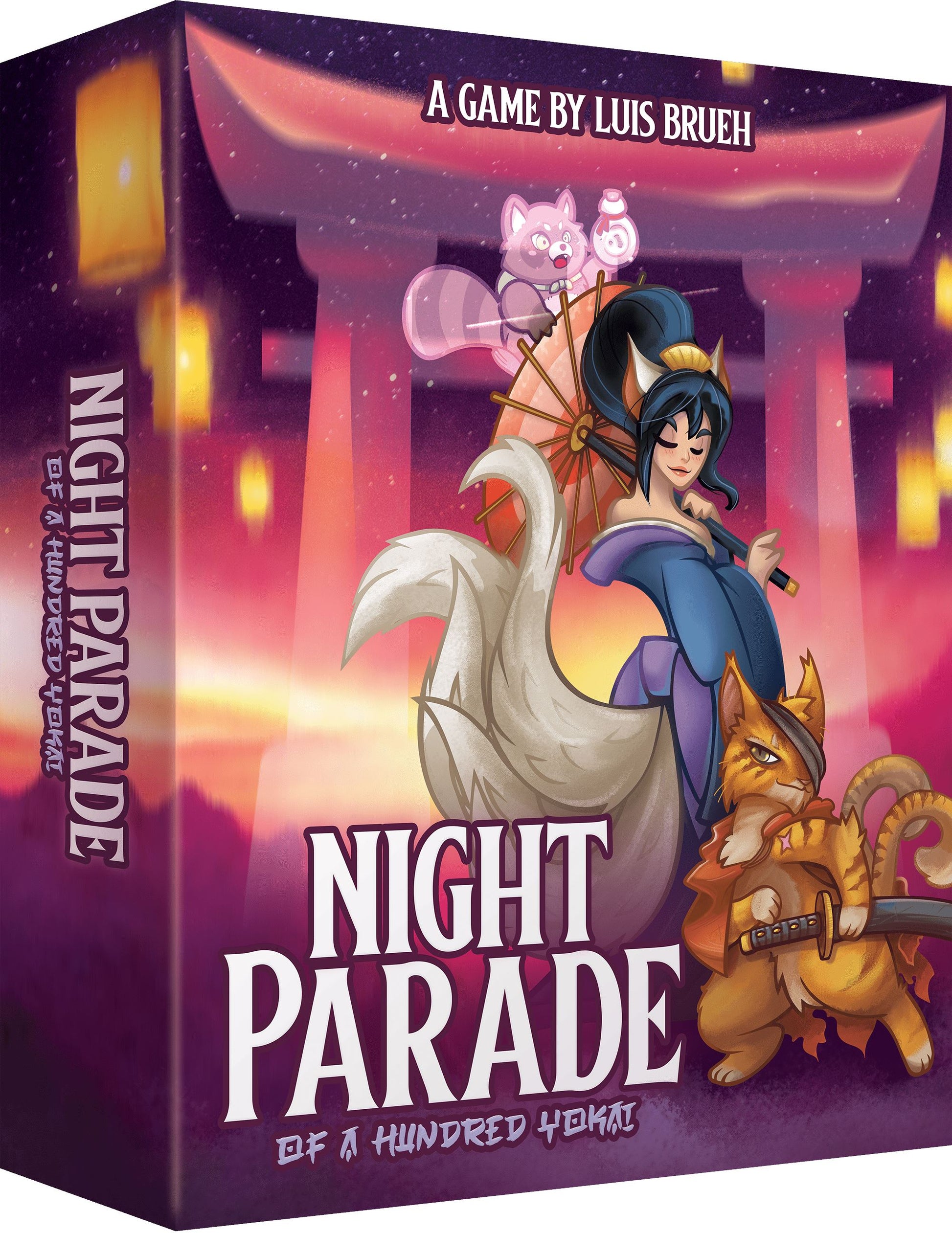 Night Parade of a Hundred Yokai Board Games Brueh Games 