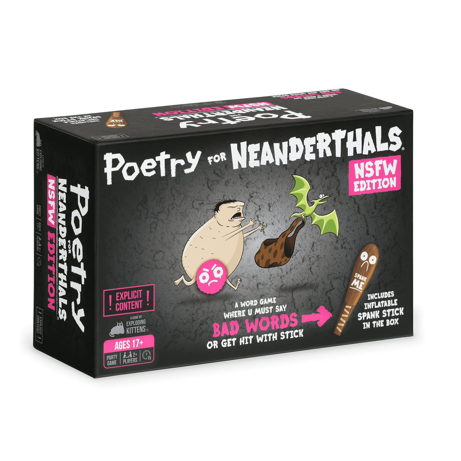 Poetry for Neanderthals NSFW Party Games Exploding Kittens 